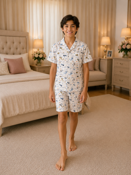 Boys Short Sleeve+Short pants 10-12 (3A) | MUZELLE