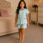 Girls Short Sleeve+Short pants 4-6Y (13A)