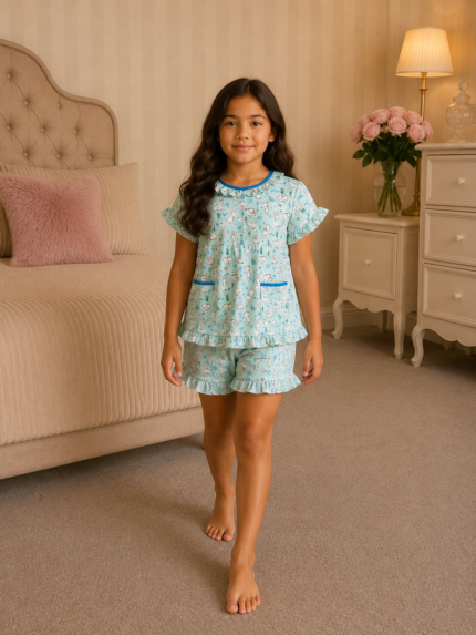 Girls Short Sleeve+Short pants 4-6Y (13A) | MUZELLE