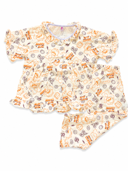 Girls Short Sleeve+Long pants 2-3Y (32A) | MUZELLE