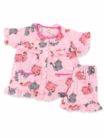 ⁦Girls Short Sleeve+Short pants 1-2Y (2A)⁩ - الصورة ⁦2⁩