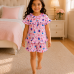 Girls Short Sleeve+Short pants 3-4Y (20A)