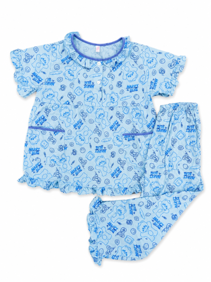 Girls Short Sleeve+Long pants 4-6Y (43A) | MUZELLE