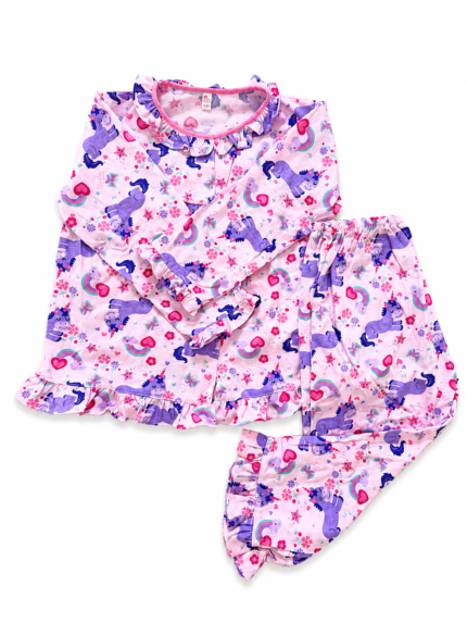 Girls Long Sleeve+Long pants 3-4Y (1A) | MUZELLE
