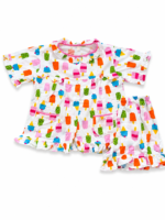 Girls Short Sleeve+Short pants 3-4Y (2A) - Image 2