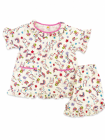 ⁦Girls Short Sleeve+Short pants 7-9Y (8A)⁩ - الصورة ⁦2⁩