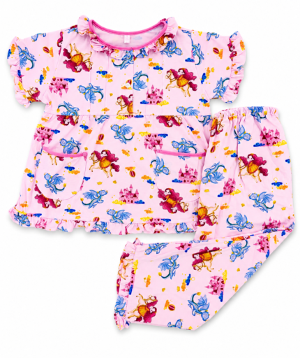 Girls Short Sleeve+Long pants 4-6Y (7A) | MUZELLE