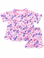 ⁦Girls Short Sleeve+Short pants 2-3Y (4A)⁩ - الصورة ⁦2⁩