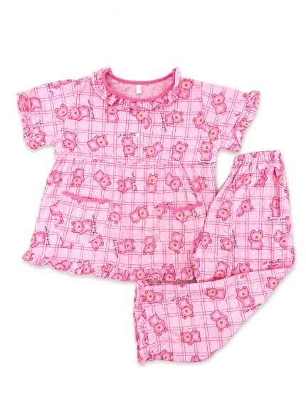 Girls Short Sleeve+Long pants 4-6Y (30A) | MUZELLE