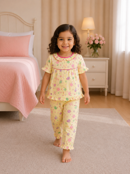 Girls Short Sleeve+Long pants 2-3Y (10A) | MUZELLE