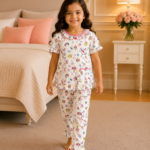 Girls Short Sleeve+Long pants 3-4Y (37A)