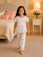 Girls Short Sleeve+Long pants 3-4Y (37A)