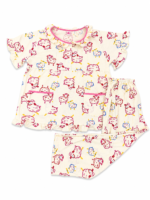 Girls Short Sleeve+Long pants 7-9Y (15A) - Image 2