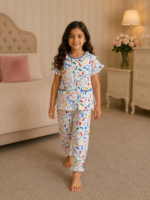 Girls Short Sleeve+Long pants 4-6Y (14A)