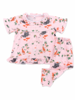 ⁦Girls Short Sleeve+Long pants 1-2Y (15A)⁩ - الصورة ⁦2⁩