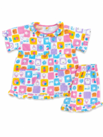 Girls Short Sleeve+Short pants 7-9Y (15A) - Image 2