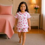 Girls Short Sleeve+Short pants 2-3Y (14A)