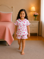 Girls Short Sleeve+Short pants 2-3Y (14A)