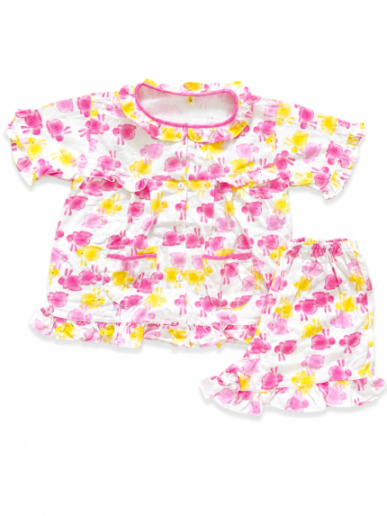 Girls Short Sleeve+Short pants 2-3Y (12A) | MUZELLE