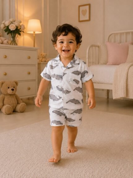 Boys Short sleeve+Short pants 2-3Y (6A) | MUZELLE