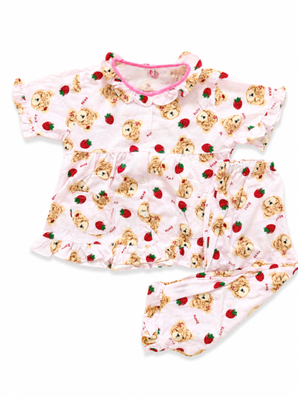Girls Short Sleeve+Long pants 2-3Y (33A) | MUZELLE