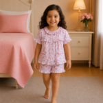Girls Short Sleeve+Short pants 2-3Y (8A)