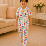 Boys Short Sleeve+long pants 4-6 (8A)