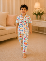 Boys Short Sleeve+long pants 4-6 (8A)