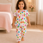 Girls Short Sleeve+Long pants 2-3Y (9A)
