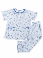 Girls Short Sleeve+Long pants 4-6Y (36A) - Image 2