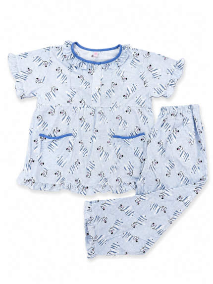 Girls Short Sleeve+Long pants 4-6Y (36A) | MUZELLE