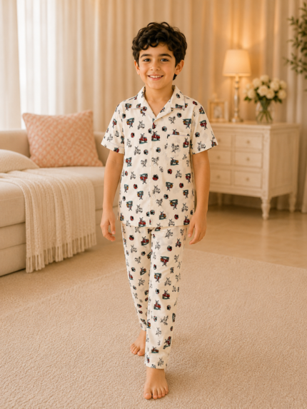 Boys Short Sleeve+long pants 7-9 (9A) | MUZELLE