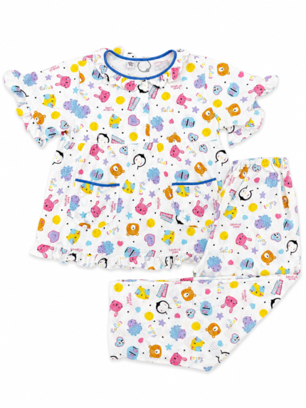 Girls Short Sleeve+Long pants 10-12Y (6A) | MUZELLE
