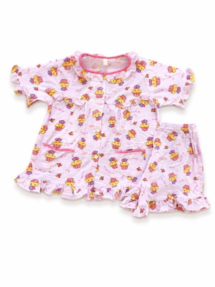 Girls Short Sleeve+Short pants 3-4Y (15A) | MUZELLE