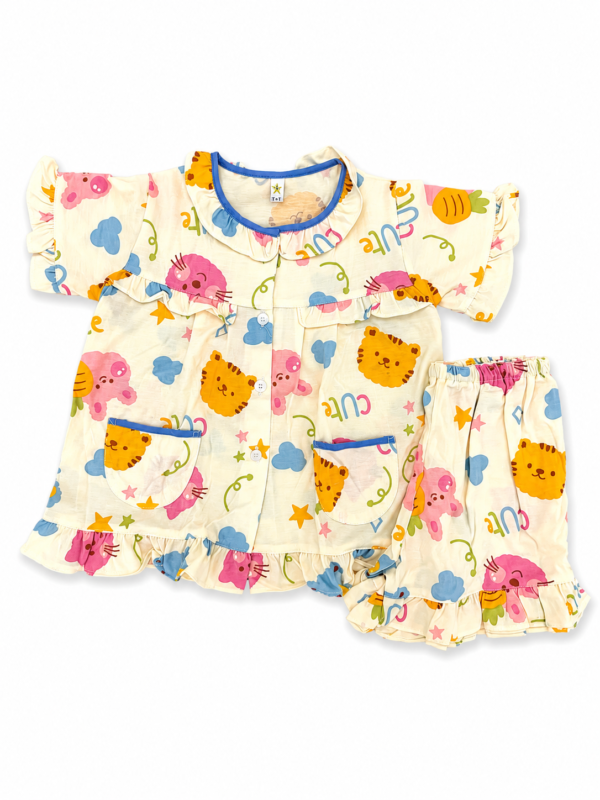 Girls Short Sleeve+Short pants 1-2Y (1A) | MUZELLE