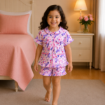 Girls Short Sleeve+Short pants 2-3Y (4A)