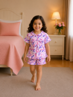 Girls Short Sleeve+Short pants 2-3Y (4A)