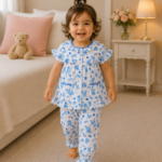 Girls Short Sleeve+Long pants 1-2Y (23A)