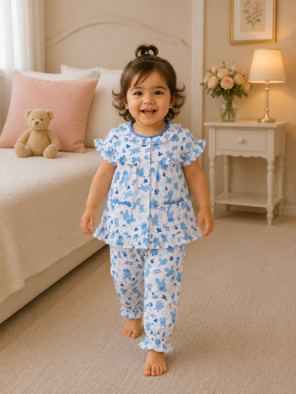 Girls Short Sleeve+Long pants 1-2Y (23A) | MUZELLE