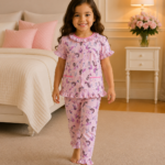 Girls Short Sleeve+Long pants 3-4Y (30A)