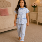 Girls Short Sleeve+Long pants 4-6Y (36A)