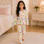 Girls Long Sleeve+Long pants 7-9Y (2A)