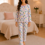 Girls Long Sleeve+Long pants 10-12Y (7A)