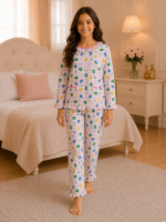 Girls Long Sleeve+Long pants 10-12Y (7A)