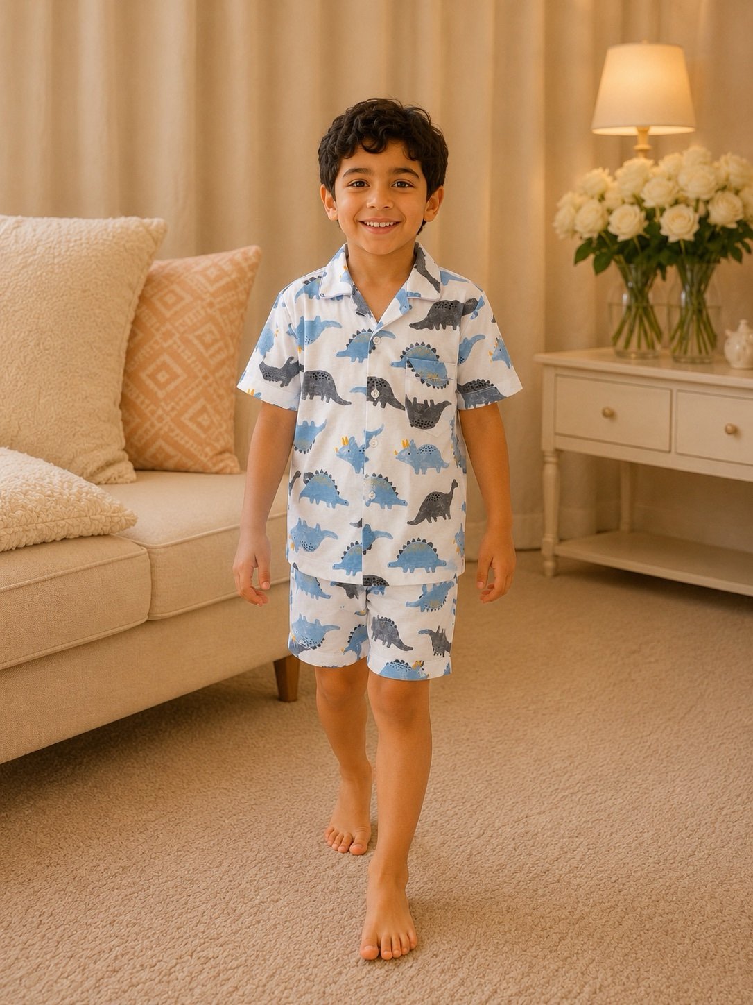 63257a1b-706b-4063-a6e6-e9d8b431bc4a Boys Short Sleeve+Short pants 4-6 (4A) - Image 1