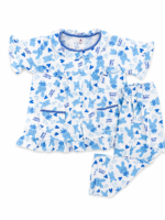 Girls Short Sleeve+Long pants 1-2Y (23A) - Image 2