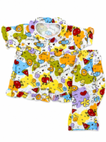 Girls Short Sleeve+long pants 6-12M(3A) - Image 2