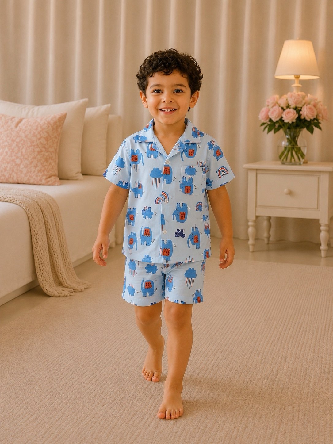Boys Short sleeve+Short pants 3-4Y (2A) | MUZELLE