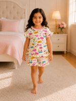 Girls Short Sleeve+Short pants 3-4Y (12A)