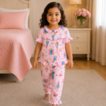 Girls Short Sleeve+Long pants 2-3Y (14A)